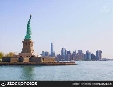Statue of Liberty in New York City, US. Statue of Liberty in New York City, USA. Statue of Liberty in New York City, USA
