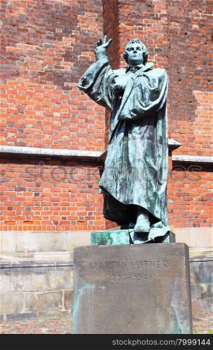 Statue of Martin Luther in Hannover, Germany