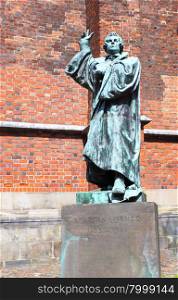 Statue of Martin Luther in Hannover, Germany