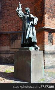 Statue of Martin Luther in Hanover, Germany
