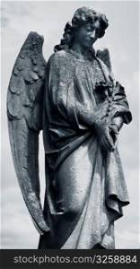 Statue of merciful angel.