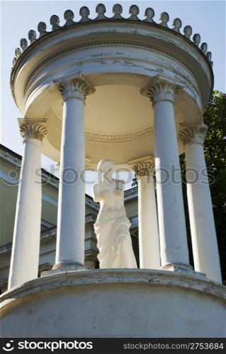 Statue of Venus in summer house. Job of the Italian masters