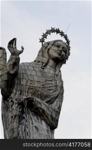 Statue of Virgin Mary of Quito, El Panecillo Hill, Quito, Ecuador