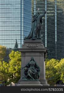 Statues at the Mary Queen of the World Cathedral, Montreal, Quebec, Canada