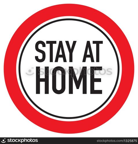 Stay at home slogan. Protection campaign or measure from coronavirus, COVID-19. Stay home quote text, hash tag or hashtag. Coronavirus, COVID 19 protection logo.. stay at home