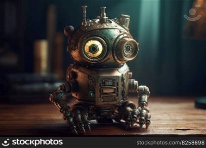 Ste&unk cute robot. Science energy. Generate Ai. Ste&unk cute robot. Generate Ai