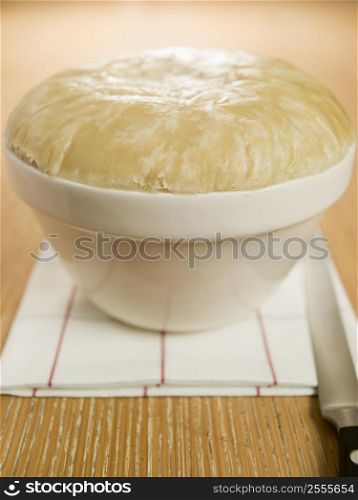 Steamed Suet Pudding in a Pudding Basin