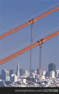 Steel Cables on Golden Gate Bridge