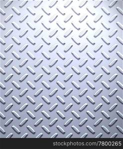 steel diamond plate. a very large sheet of cool silver or stainless steel diamond or tread plate