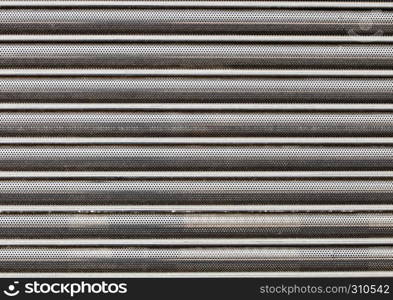 Steel fence sheet texture background with line plates