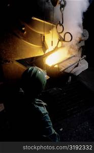 Steel foundry, Wisconsin