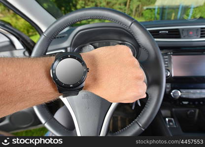 steering wheel and other devices of car