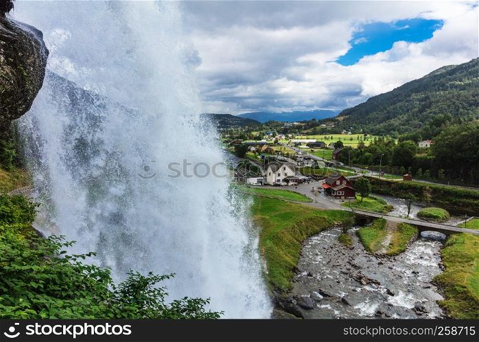 Steinsdalsfossen - a gorgeous waterfall in Norway