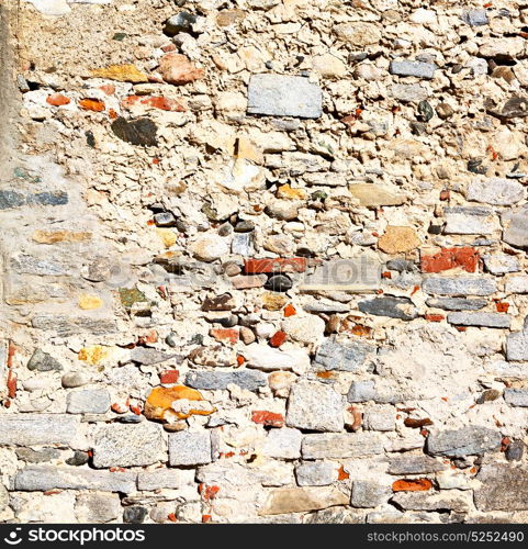 step brick in greece old wall and texture material the background