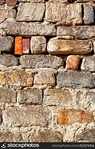 step brick in greece old wall and texture material the background