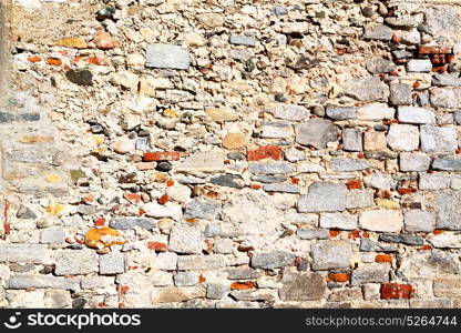 step brick in greece old wall and texture material the background