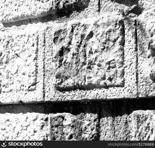 step brick in greece old wall and texture material the background