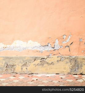 step brick in italy old wall and texture material the background