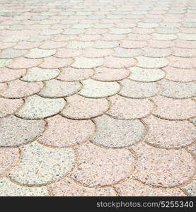 step brick in italy old wall and texture material the background