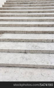 Steps at Manila American Cemetery and Memorial; Manila; Philippines