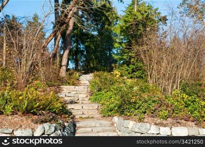 Steps in the Washington Park Arboretum