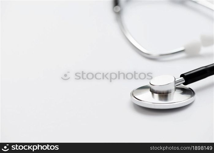 stethoscope frame with copy space. Resolution and high quality beautiful photo. stethoscope frame with copy space. High quality beautiful photo concept