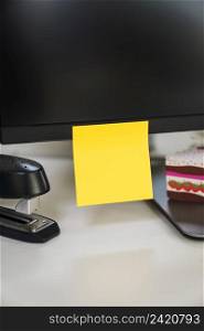 sticky note monitor