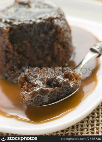 Sticky Toffee Pudding with Toffee Sauce