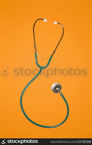 Still life shot of stethoscope.
