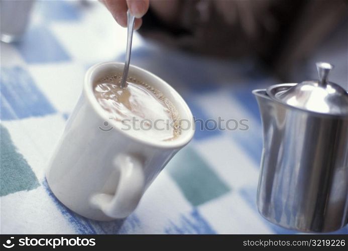 Stirring a Cup of Coffee