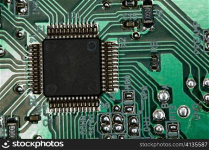 Stock photo:computer theme:an image of processor