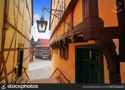 Stolberg facades in Harz mountains Germany. Stolberg facades in Harz mountains of Germany