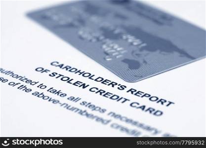 Stolen card report