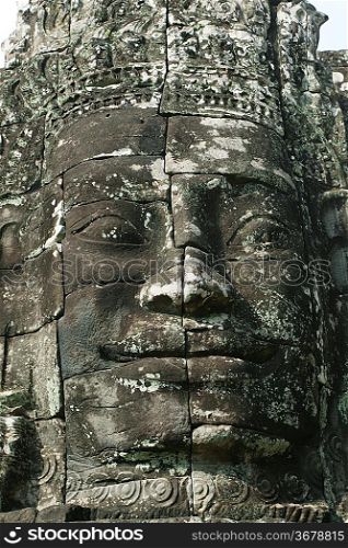 Stone face in Angkor