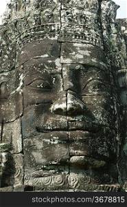 Stone face in Angkor