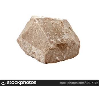 stone isolated on white background