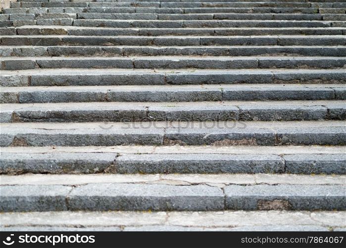 Stone Paved Stairway