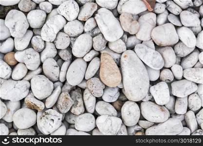 Stone pebbles texture or stone pebbles background for interior exterior decoration and industrial construction concept design.