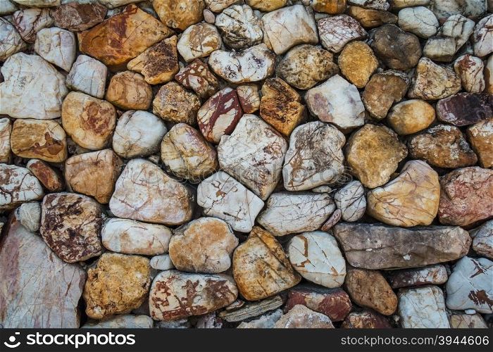 Stone Rock Wall Pattern Background