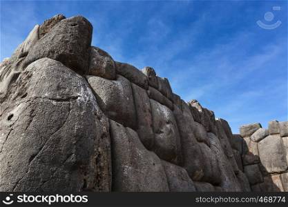 stone ruins of the ancient Inca fortress
