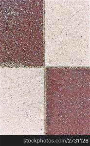Stone tile surface of walk way, background