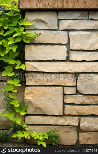 Stone wall