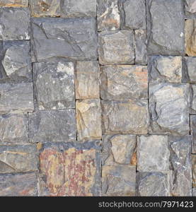 Stone wall as background or texture