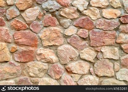 Stone wall can be used for background