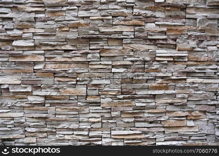 Stone wall for background design.