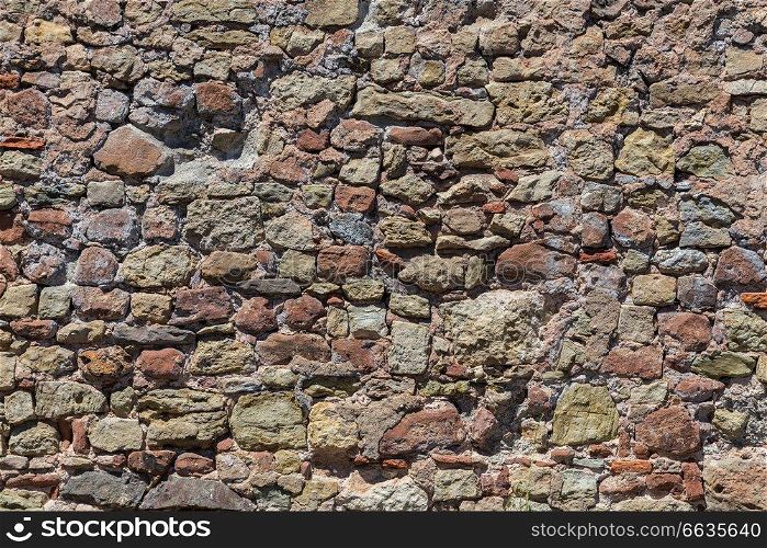 Stone wall made of old stone structure.. Stone wall made of old stone structure