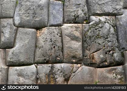 Stone wall, Sacsayhuaman, Cuzco, Peru