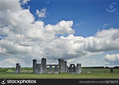 Stonehenge is aligned with the midsummer sunrise and midwinter sunset in England to celebrate the solstice.