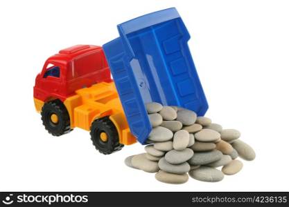 Stones in the truck
