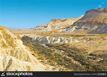 Stones of Negev Desert in Israel